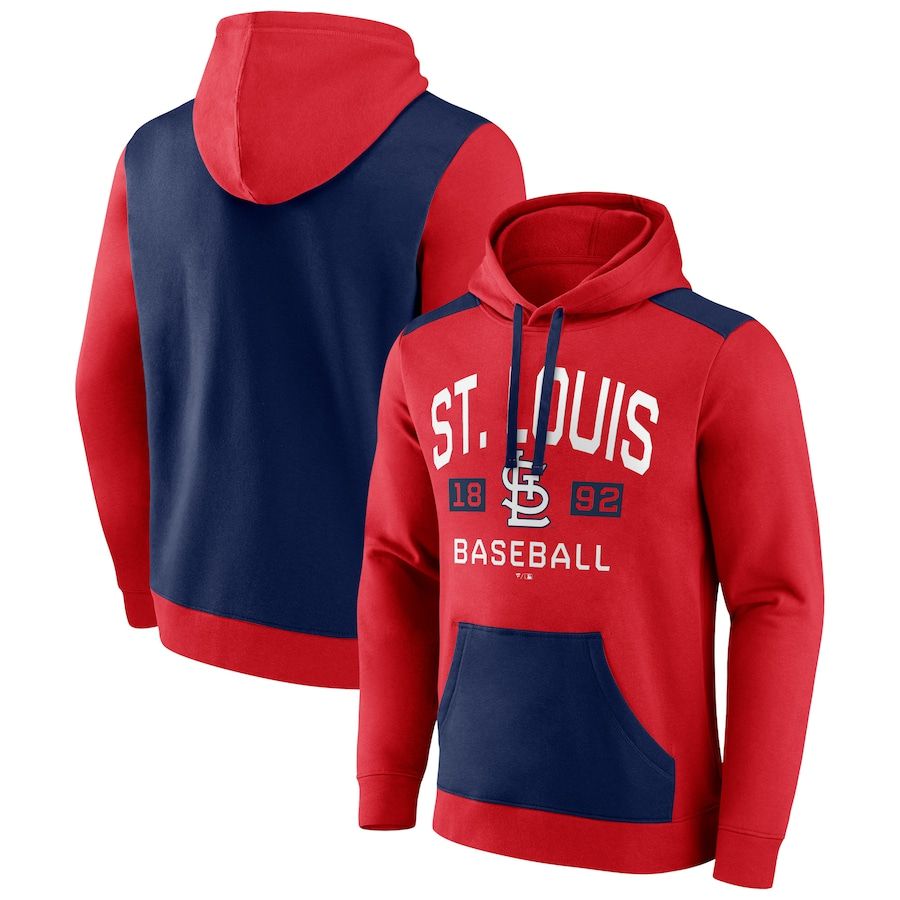 Men 2023 MLB St.Louis Cardinals red Sweatshirt style 2